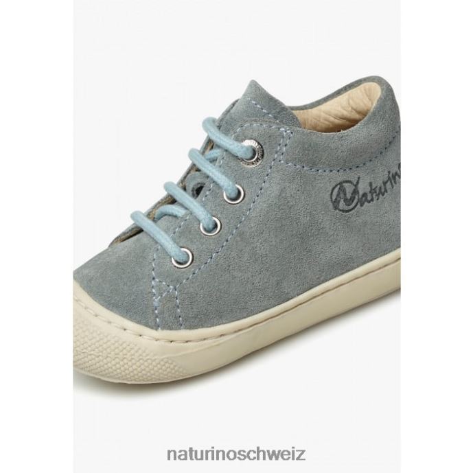 Naturino Kokon Erste-Schritte-Schuhe aus Wildleder Kinder hellgrün-himmelblau 66HJ87