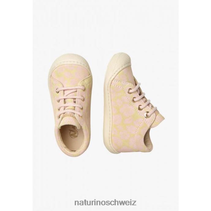 Naturino Kokon Erste-Schritte-Schuhe aus Wildleder Kinder puderrosa-gold 66HJ79