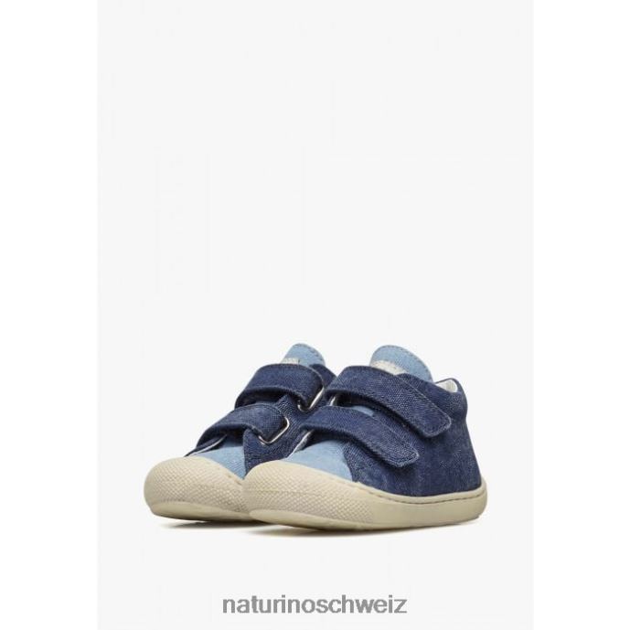 Naturino Kokon vl Canvas-Schuhe für die ersten Schritte Kinder blau-himmelblau 66HJ97