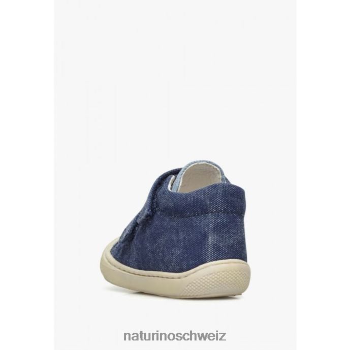 Naturino Kokon vl Canvas-Schuhe für die ersten Schritte Kinder blau-himmelblau 66HJ97