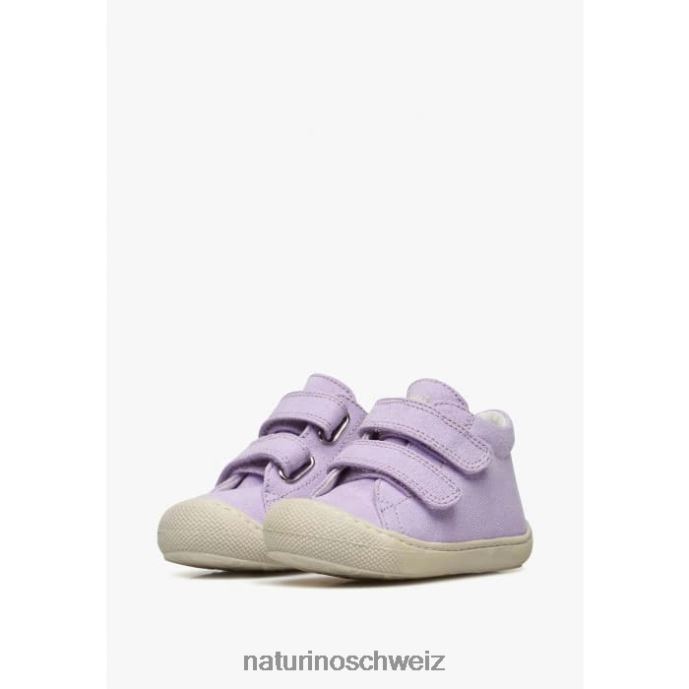 Naturino Kokon vl Canvas-Schuhe für die ersten Schritte Kinder lila 66HJ106
