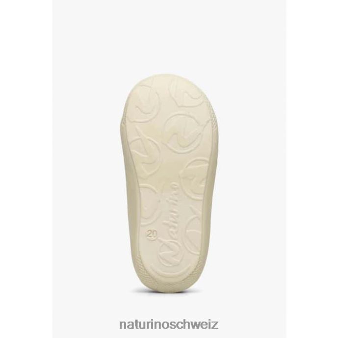 Naturino Kokon vl Erste-Schritte-Schuhe aus Leder Kinder Creme 66HJ85