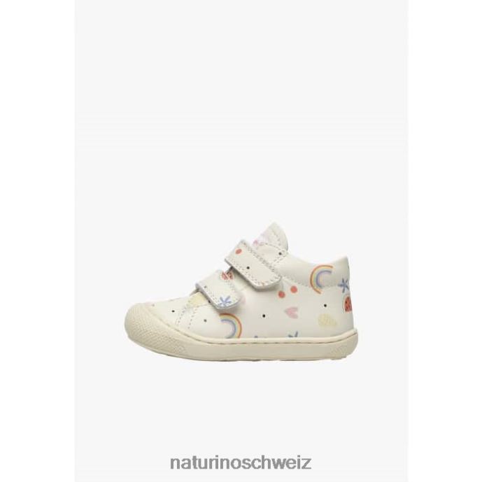 Naturino Kokon vl Erste-Schritte-Schuhe aus Leder Kinder Creme 66HJ92