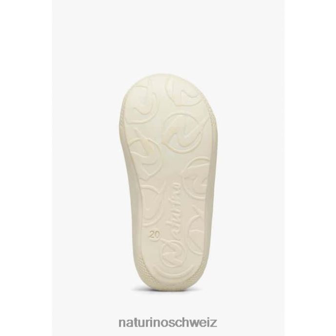 Naturino Kokon vl Erste-Schritte-Schuhe aus Leder Kinder Platin 66HJ168