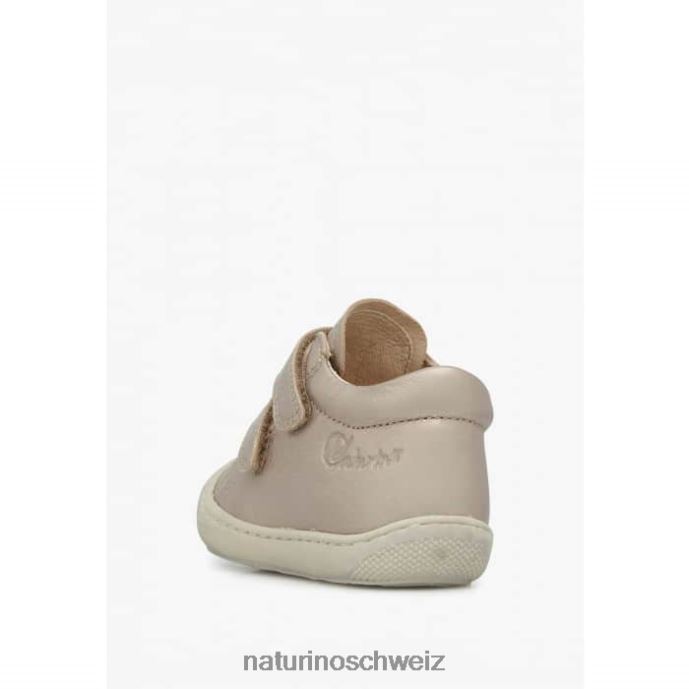 Naturino Kokon vl Erste-Schritte-Schuhe aus Leder Kinder Puderrosa 66HJ51