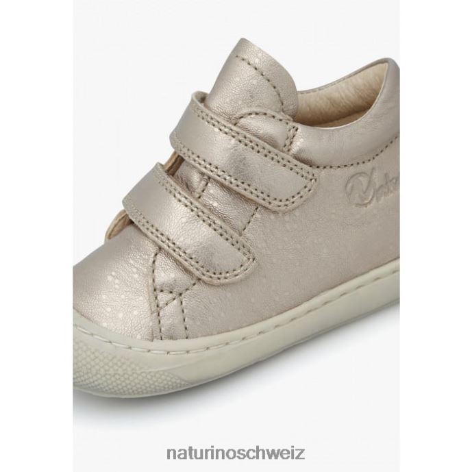 Naturino Kokon vl Erste-Schritte-Schuhe aus Leder Kinder Puderrosa 66HJ51