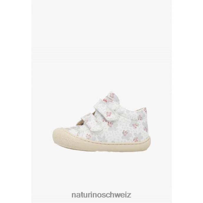 Naturino Kokon vl Erste-Schritte-Schuhe aus Leder Kinder Weißsilber 66HJ160