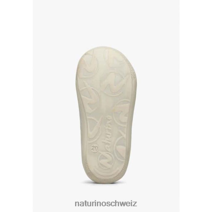 Naturino Kokon vl Erste-Schritte-Schuhe aus Leder Kinder Weiss 66HJ148