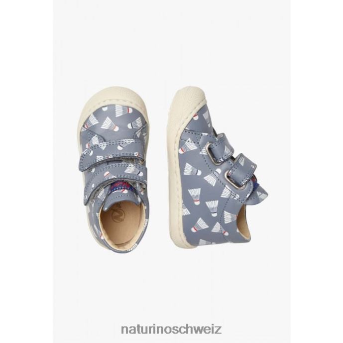 Naturino Kokon vl Erste-Schritte-Schuhe aus Leder Kinder hellblau 66HJ154