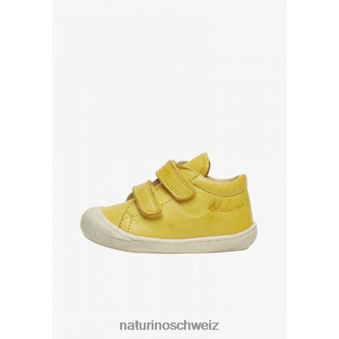 Naturino Kokon vl Erste-Schritte-Schuhe aus Nappaleder Kinder Gelb 66HJ221