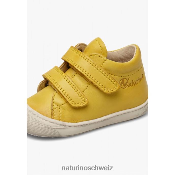 Naturino Kokon vl Erste-Schritte-Schuhe aus Nappaleder Kinder Gelb 66HJ221