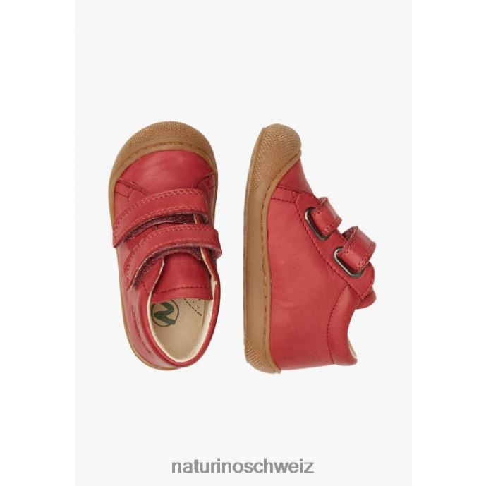 Naturino Kokon vl Erste-Schritte-Schuhe aus Nappaleder Kinder Granatrot 66HJ227