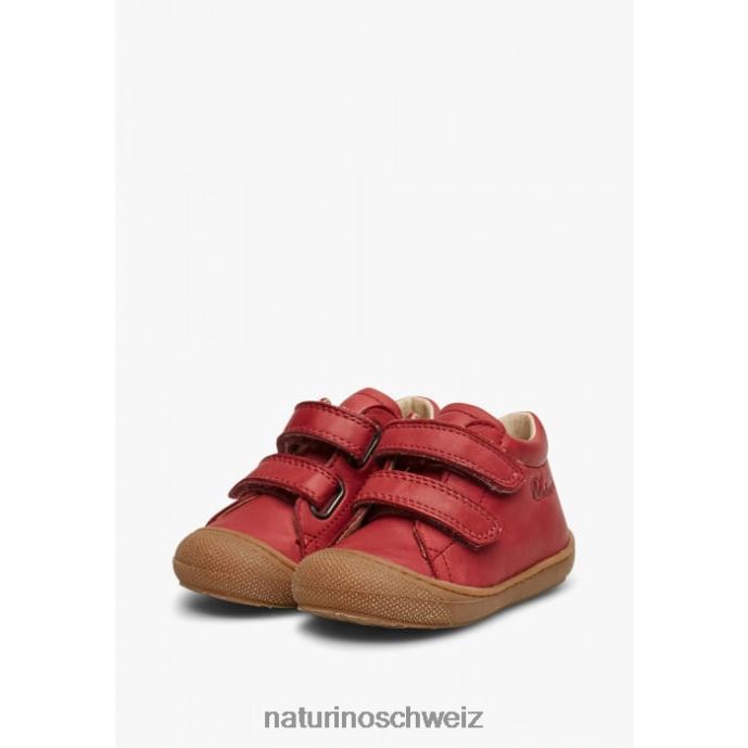 Naturino Kokon vl Erste-Schritte-Schuhe aus Nappaleder Kinder Granatrot 66HJ227