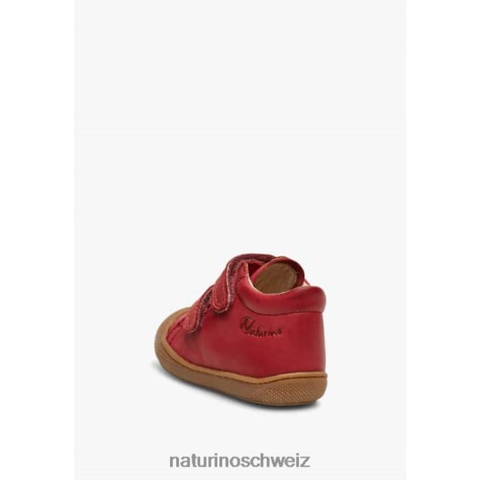 Naturino Kokon vl Erste-Schritte-Schuhe aus Nappaleder Kinder Granatrot 66HJ227