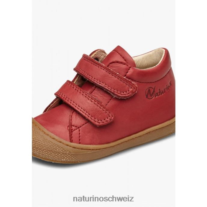 Naturino Kokon vl Erste-Schritte-Schuhe aus Nappaleder Kinder Granatrot 66HJ227