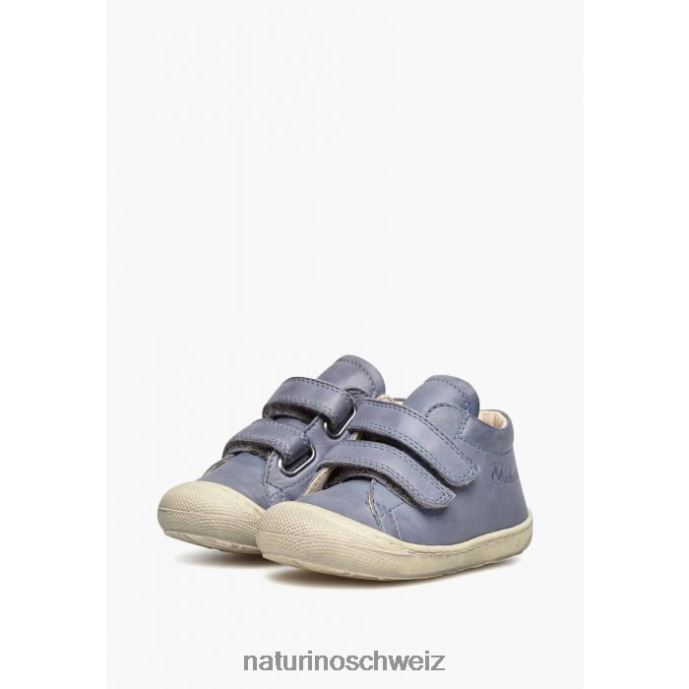 Naturino Kokon vl Erste-Schritte-Schuhe aus Nappaleder Kinder Himmelblau 66HJ218