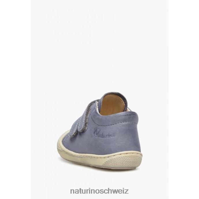Naturino Kokon vl Erste-Schritte-Schuhe aus Nappaleder Kinder Himmelblau 66HJ218