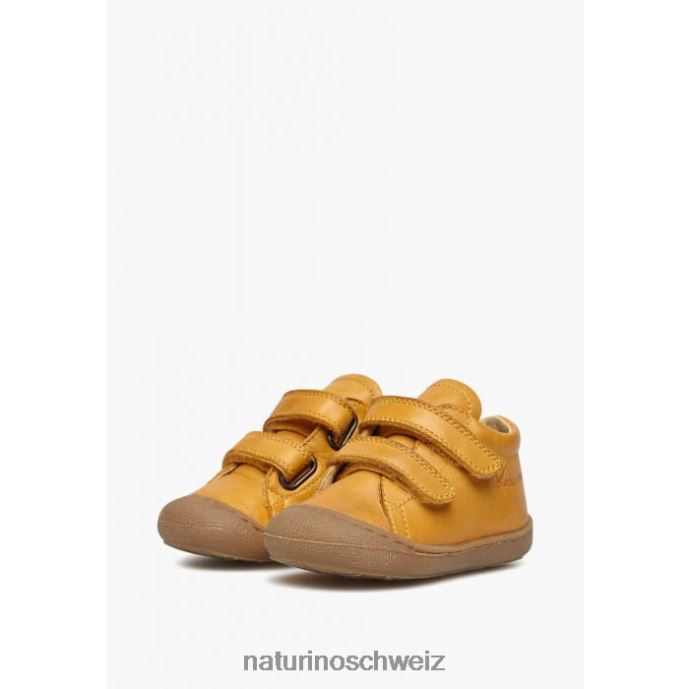 Naturino Kokon vl Erste-Schritte-Schuhe aus Nappaleder Kinder Kürbis 66HJ120