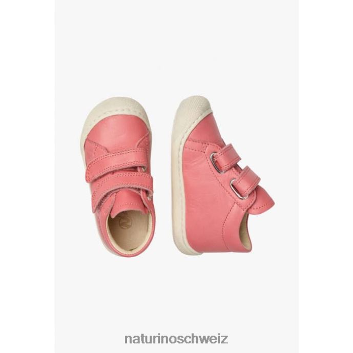 Naturino Kokon vl Erste-Schritte-Schuhe aus Nappaleder Kinder Koralle 66HJ167