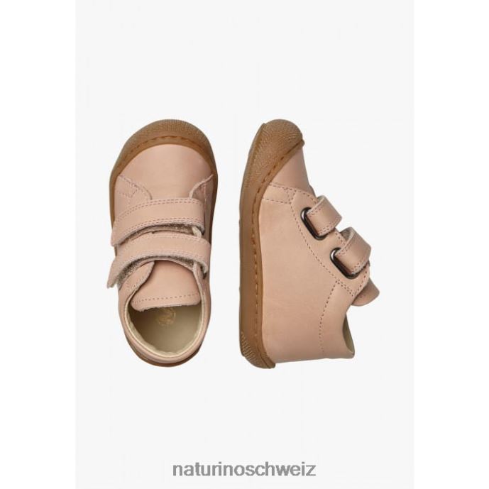 Naturino Kokon vl Erste-Schritte-Schuhe aus Nappaleder Kinder Puderrosa 66HJ59