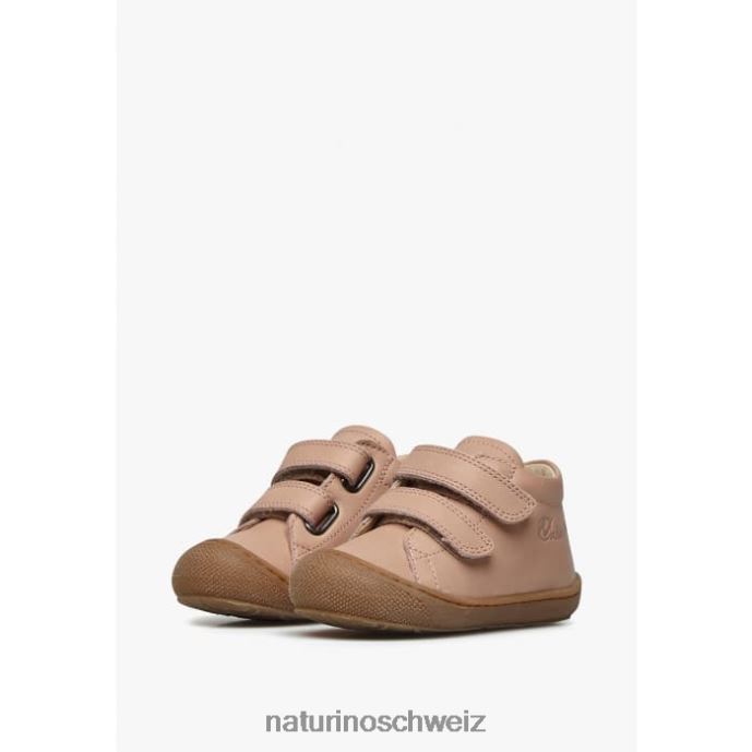 Naturino Kokon vl Erste-Schritte-Schuhe aus Nappaleder Kinder Puderrosa 66HJ59