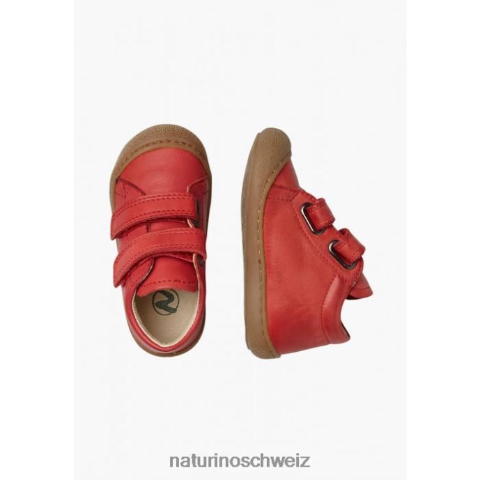 Naturino Kokon vl Erste-Schritte-Schuhe aus Nappaleder Kinder Rot 66HJ217