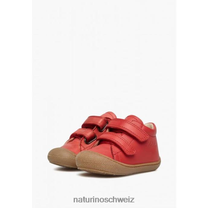 Naturino Kokon vl Erste-Schritte-Schuhe aus Nappaleder Kinder Rot 66HJ217