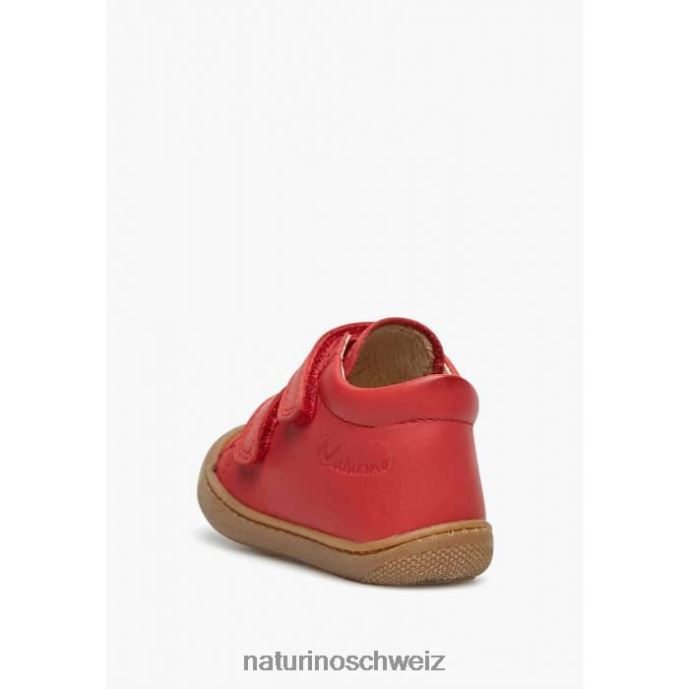 Naturino Kokon vl Erste-Schritte-Schuhe aus Nappaleder Kinder Rot 66HJ217