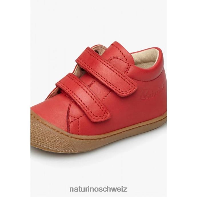Naturino Kokon vl Erste-Schritte-Schuhe aus Nappaleder Kinder Rot 66HJ217