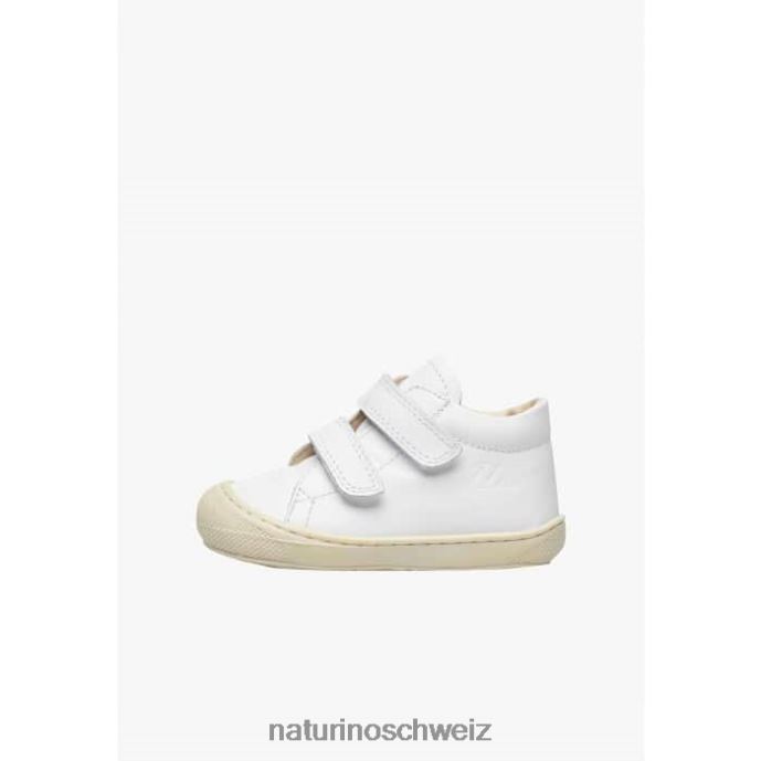 Naturino Kokon vl Erste-Schritte-Schuhe aus Nappaleder Kinder Weiss 66HJ216