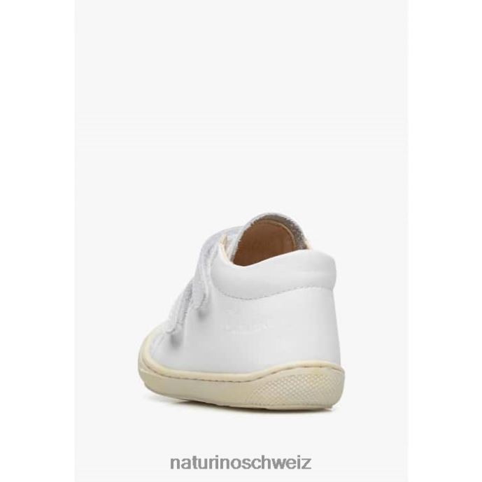 Naturino Kokon vl Erste-Schritte-Schuhe aus Nappaleder Kinder Weiss 66HJ216