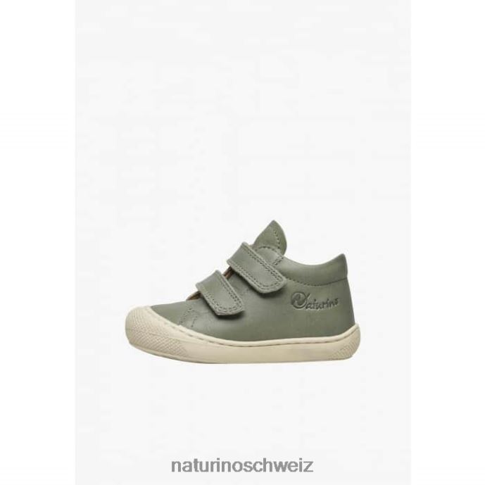 Naturino Kokon vl Erste-Schritte-Schuhe aus Nappaleder Kinder dunkelgrün 66HJ149