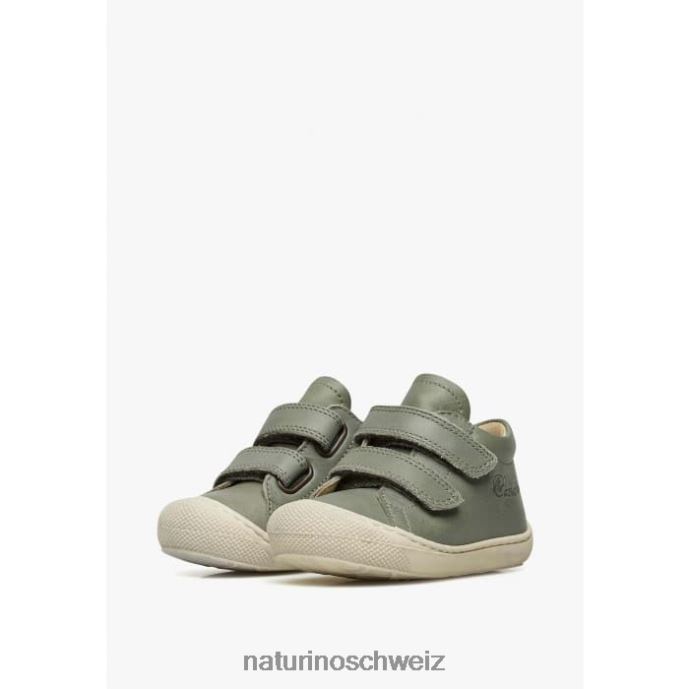Naturino Kokon vl Erste-Schritte-Schuhe aus Nappaleder Kinder dunkelgrün 66HJ149