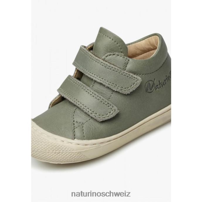 Naturino Kokon vl Erste-Schritte-Schuhe aus Nappaleder Kinder dunkelgrün 66HJ149