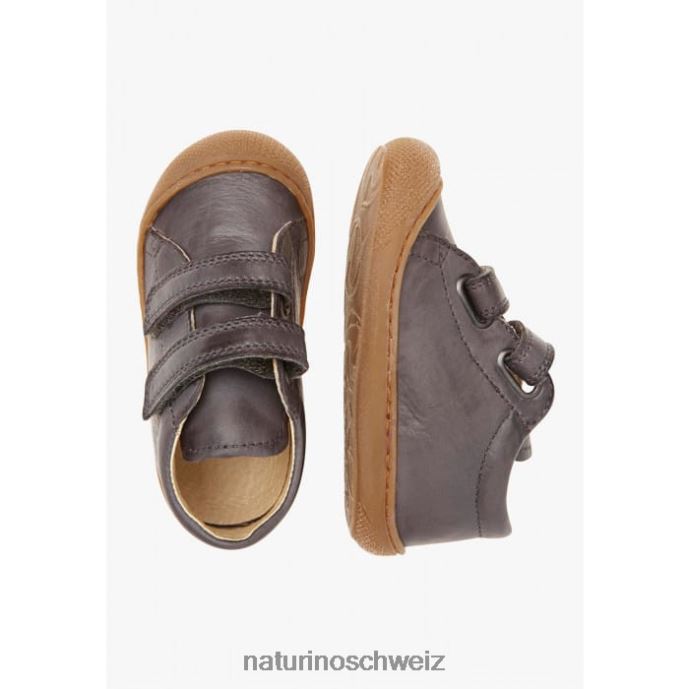 Naturino Kokon vl Erste-Schritte-Schuhe aus Nappaleder Kinder grau 66HJ135