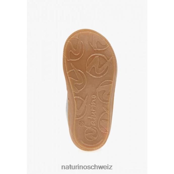 Naturino Kokon vl Erste-Schritte-Schuhe aus Nappaleder Kinder grau 66HJ135