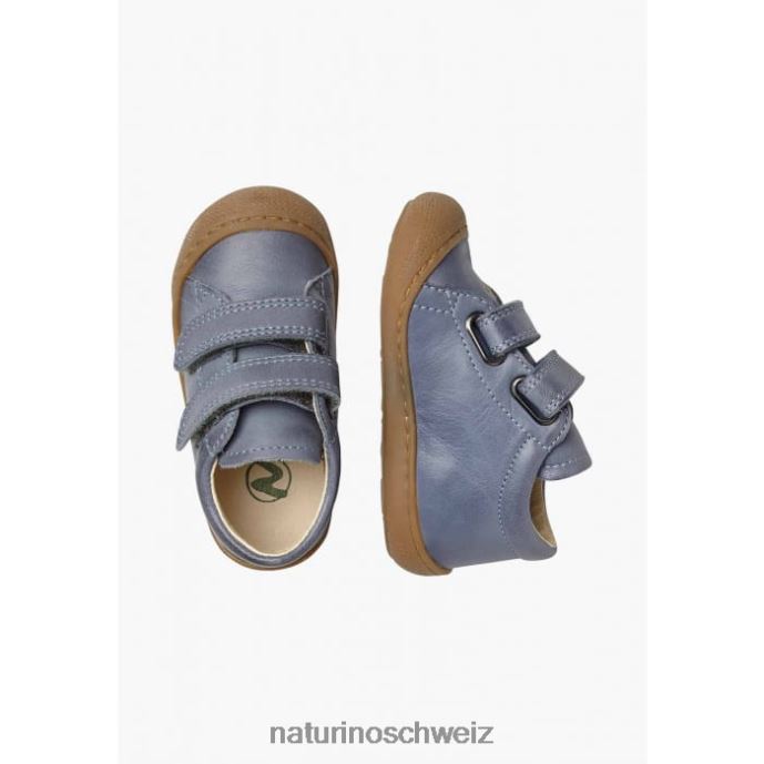 Naturino Kokon vl Erste-Schritte-Schuhe aus Nappaleder Kinder hellblau 66HJ197