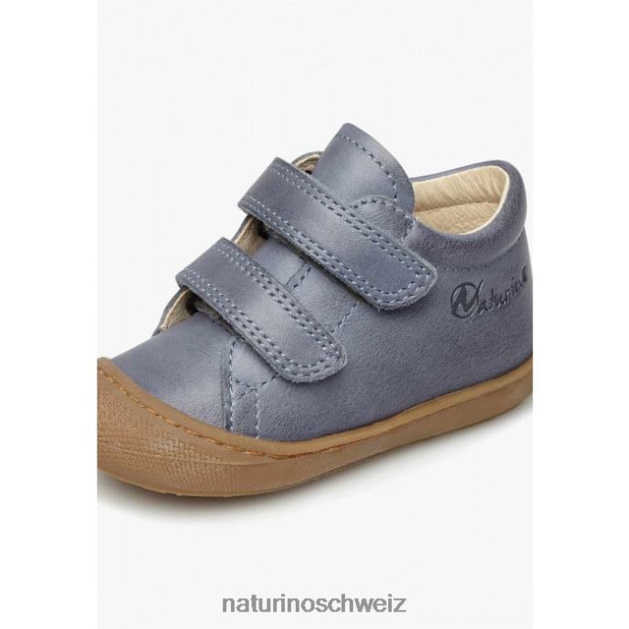 Naturino Kokon vl Erste-Schritte-Schuhe aus Nappaleder Kinder hellblau 66HJ197