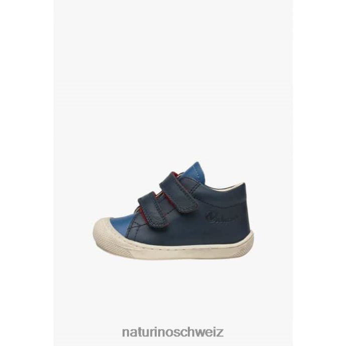 Naturino Kokon vl Erste-Schritte-Schuhe aus Nappaleder Kinder marineblau-hellblau 66HJ61