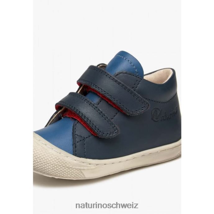 Naturino Kokon vl Erste-Schritte-Schuhe aus Nappaleder Kinder marineblau-hellblau 66HJ61