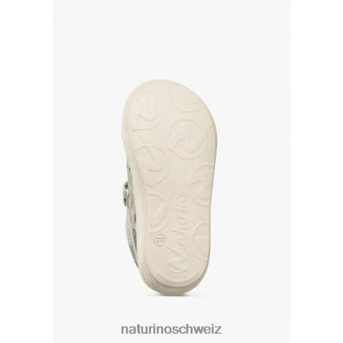 Naturino Kokon vl Erste-Schritte-Schuhe aus Stoff Kinder Armeegrün 66HJ82