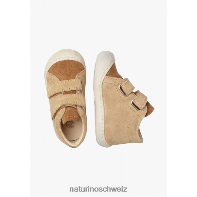 Naturino Kokon vl Erste-Schritte-Schuhe aus Wildleder Kinder Beige 66HJ103