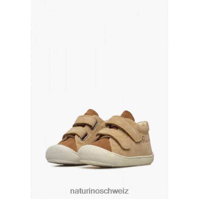 Naturino Kokon vl Erste-Schritte-Schuhe aus Wildleder Kinder Beige 66HJ103