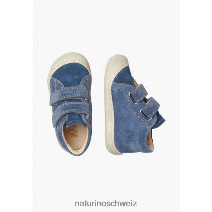 Naturino Kokon vl Erste-Schritte-Schuhe aus Wildleder Kinder Blau 66HJ172