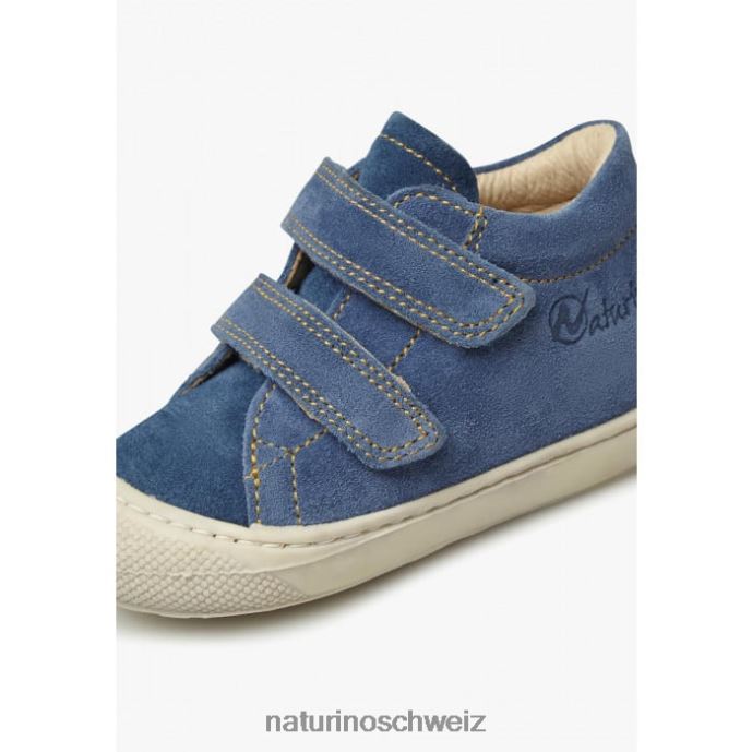 Naturino Kokon vl Erste-Schritte-Schuhe aus Wildleder Kinder Blau 66HJ172
