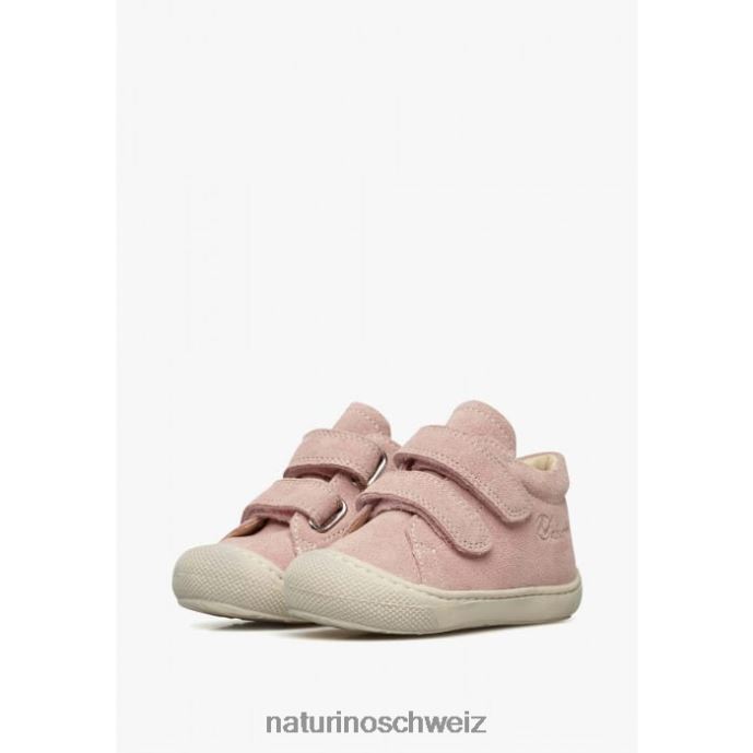 Naturino Kokon vl Erste-Schritte-Schuhe aus Wildleder Kinder Puderrosa 66HJ65