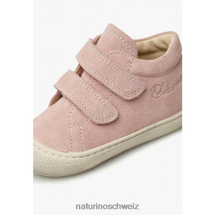 Naturino Kokon vl Erste-Schritte-Schuhe aus Wildleder Kinder Puderrosa 66HJ65