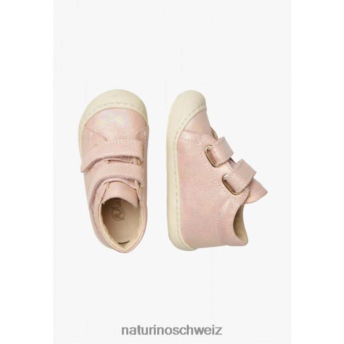 Naturino Kokon vl Erste-Schritte-Schuhe aus Wildleder Kinder Rosa 66HJ68