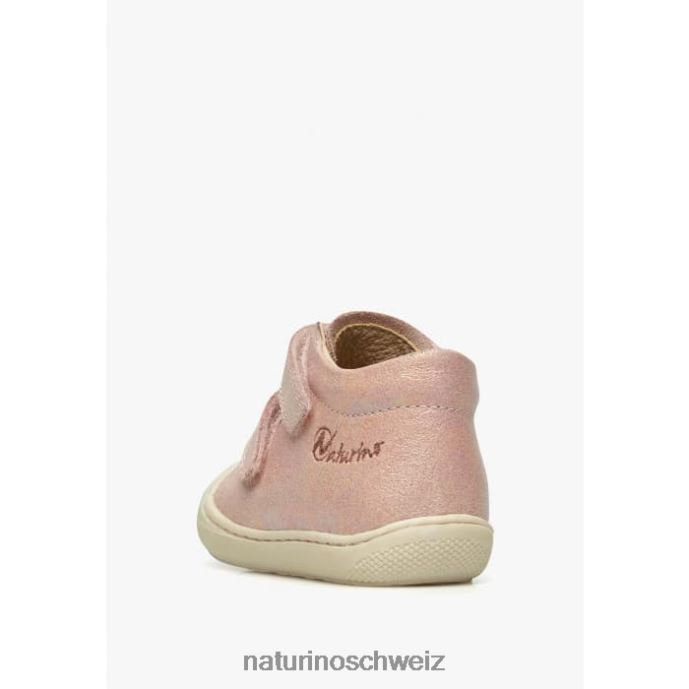 Naturino Kokon vl Erste-Schritte-Schuhe aus Wildleder Kinder Rosa 66HJ68