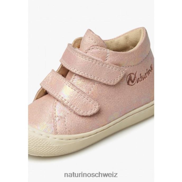 Naturino Kokon vl Erste-Schritte-Schuhe aus Wildleder Kinder Rosa 66HJ68